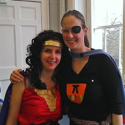 Science Super Woman and Mathematical Pi-rate